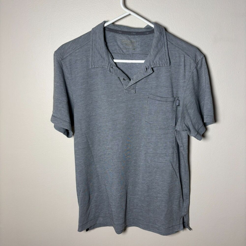 outdoor research mens polo grey size small